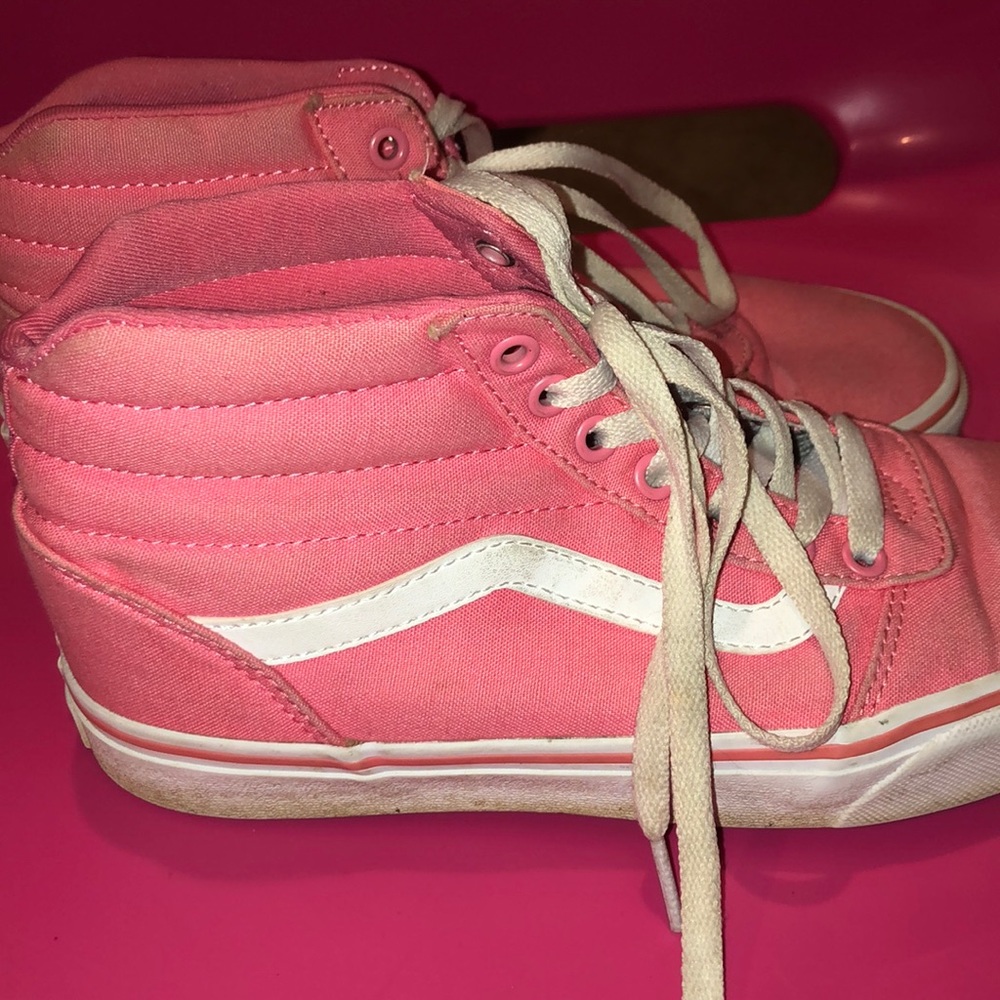 Pink strawberry vans